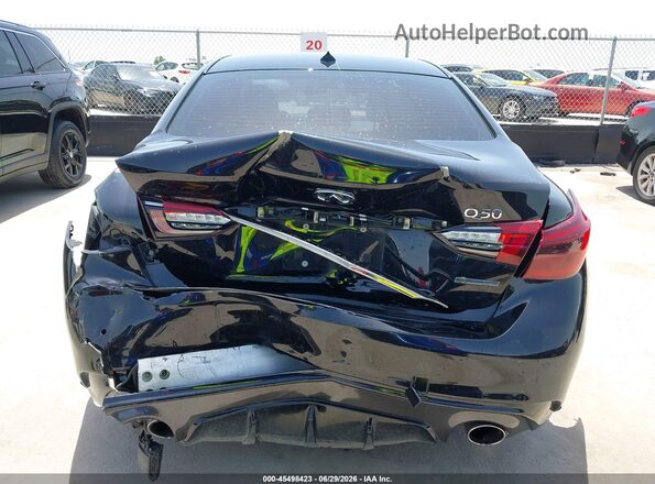 JN1EV7CP1MM707358 2021 INFINITI Q50 Black Front view