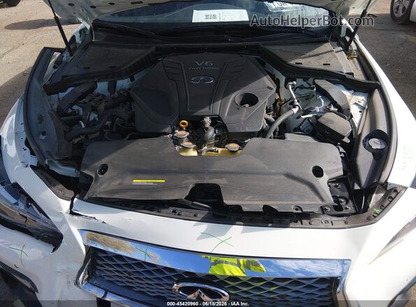 JN1EV7CP3MM700623 2021 INFINITI Q50 Белый Вид сзади