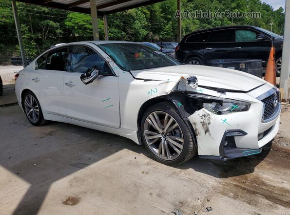 JN1EV7CP3MM701139 2021 INFINITI Q50 White 