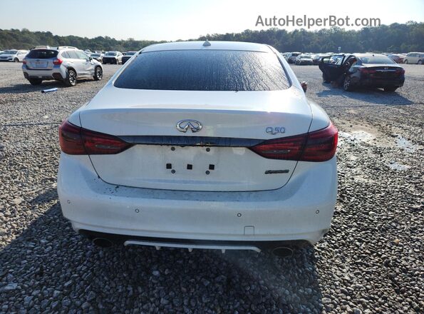 JN1EV7CP3MM706583 2021 INFINITI Q50 White უკანა ხედი