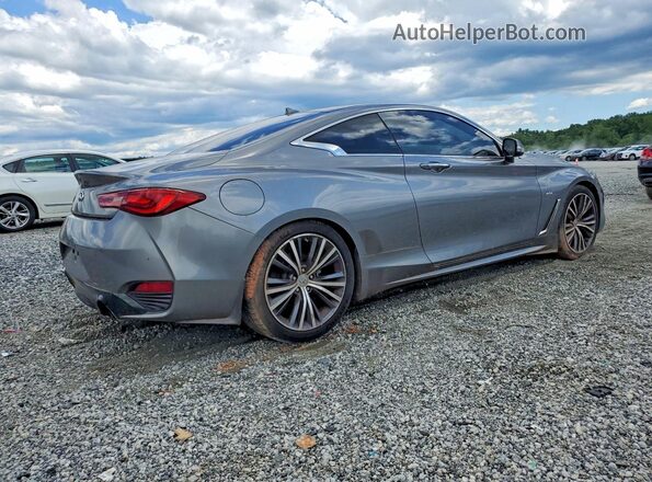 JN1EV7EK1HM360475 2017 INFINITI Q60 Серый Задняя правая четверть