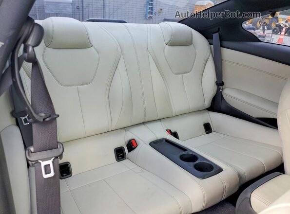 JN1EV7EK1HM360475 2017 INFINITI Q60 Серый Вид задних сидений
