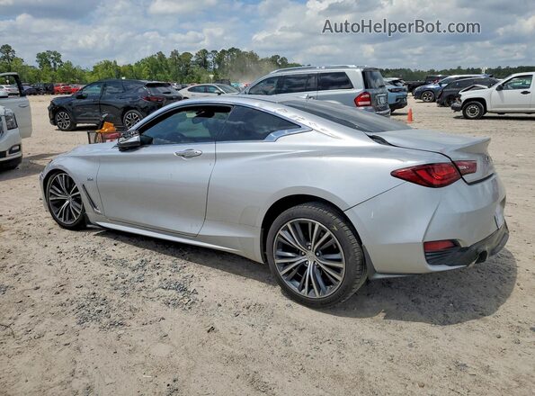 JN1EV7EK3HM364446 2017 INFINITI Q60 Silver Հետևի ձախ