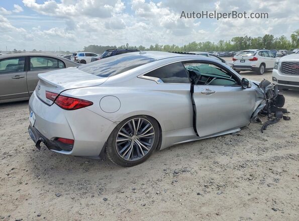 JN1EV7EK3HM364446 2017 INFINITI Q60 Silver Հետևի աջ