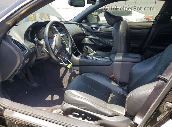 JN1EV7EK3LM340348 2020 INFINITI Q60 Black Vista interior delantera
