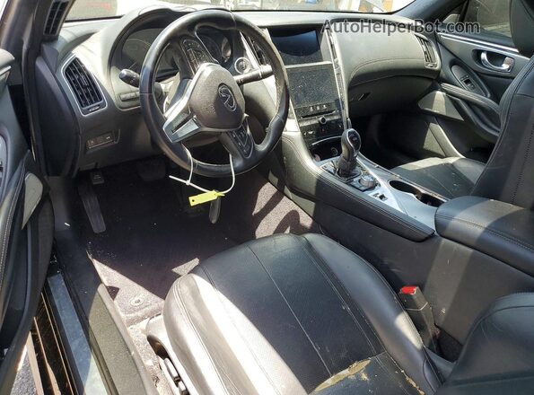 JN1EV7EK3LM340348 2020 INFINITI Q60 Black Vista del salpicadero