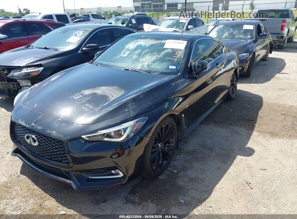 JN1EV7EK4HM360308 2017 INFINITI Q60 Black Передня ліва чверть