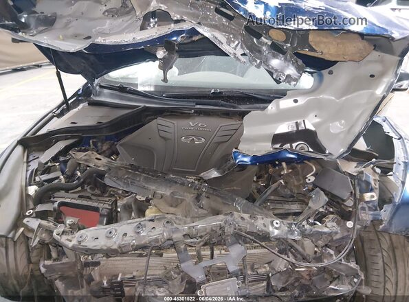 JN1EV7EK4LM340455 2020 INFINITI Q60 Blue Вид ззаду