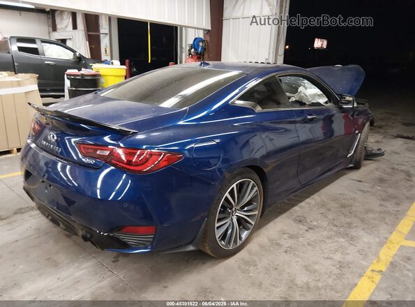 JN1EV7EK4LM340455 2020 INFINITI Q60 Blue Задня права чверть