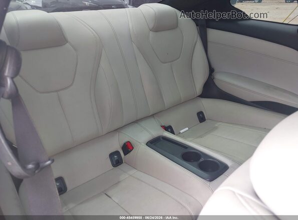 JN1EV7EK6HM363596 2017 INFINITI Q60 White VIN კოდის სტიკერის ხედი