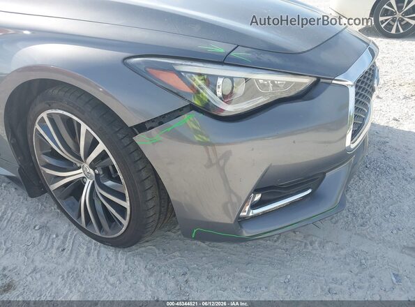 JN1EV7EK8JM341847 2018 INFINITI Q60 Gray Widok z przodu