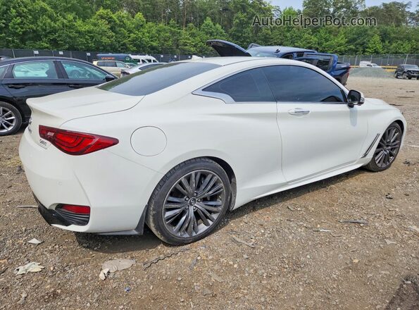 JN1EV7EKXHM363553 2017 INFINITI Q60 Белый Задняя правая четверть