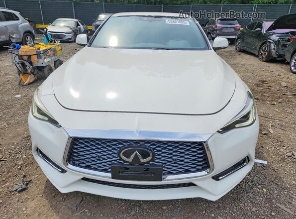 JN1EV7EKXHM363553 2017 INFINITI Q60 Белый Вид спереди