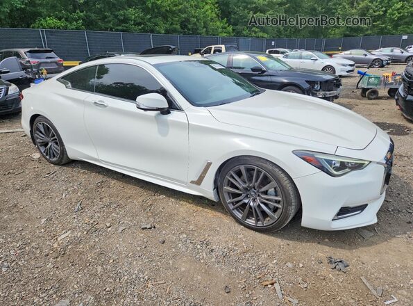 JN1EV7EKXHM363553 2017 INFINITI Q60 Белый Передняя правая четверть