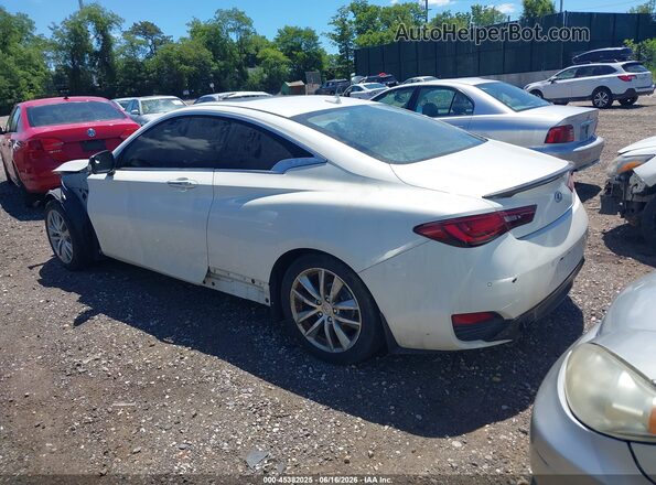 JN1EV7EL0HM553340 2017 INFINITI Q60 White 