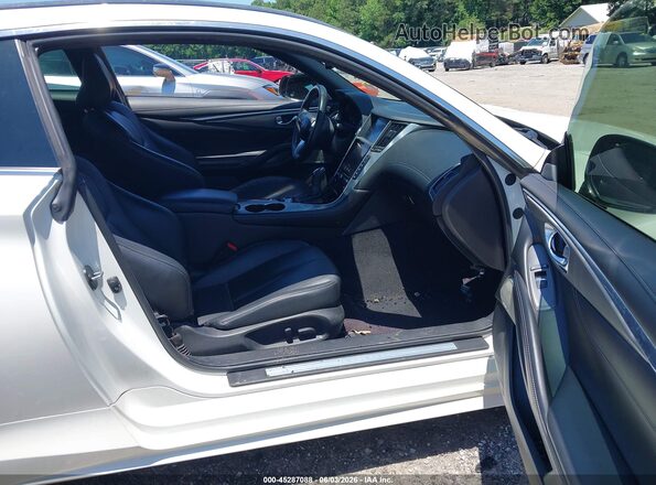 JN1EV7EL0HM554326 2017 INFINITI Q60 White Սալոնի դիմացի տեսք