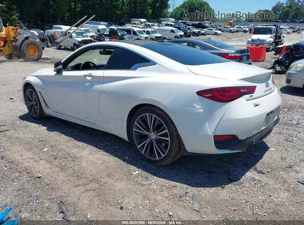 JN1EV7EL0HM554326 2017 INFINITI Q60 White Հետևի ձախ