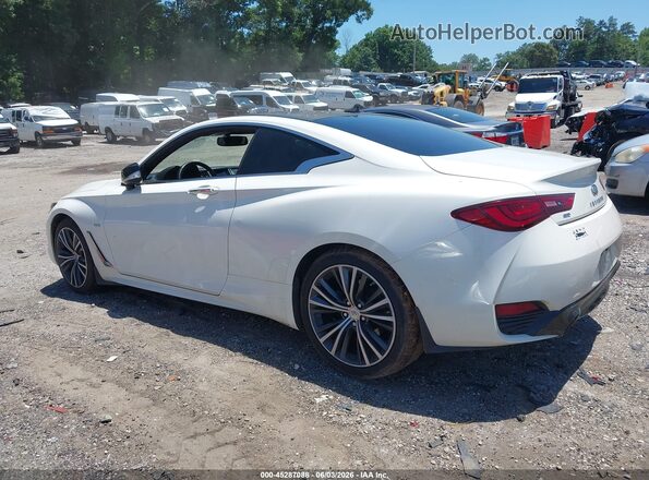 JN1EV7EL0HM554326 2017 INFINITI Q60 White Սալոնի 360 աստիճան տեսք