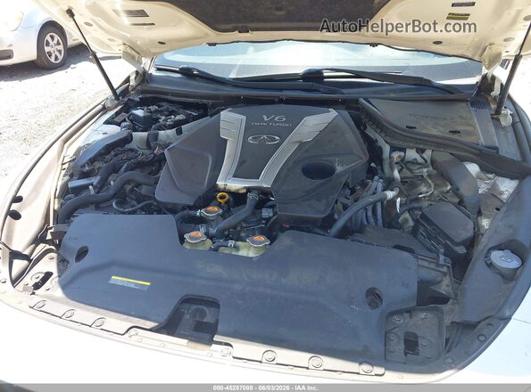 JN1EV7EL0HM554326 2017 INFINITI Q60 White Հետևի տեսք