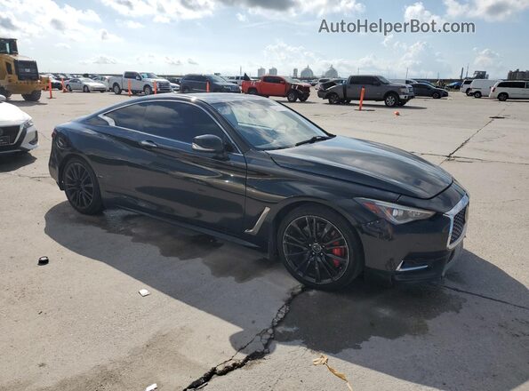 JN1EV7EL0KM290239 2019 INFINITI Q60 Black Front right