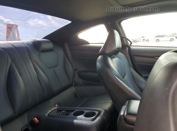 JN1EV7EL0KM290239 2019 INFINITI Q60 Black Rear seats view