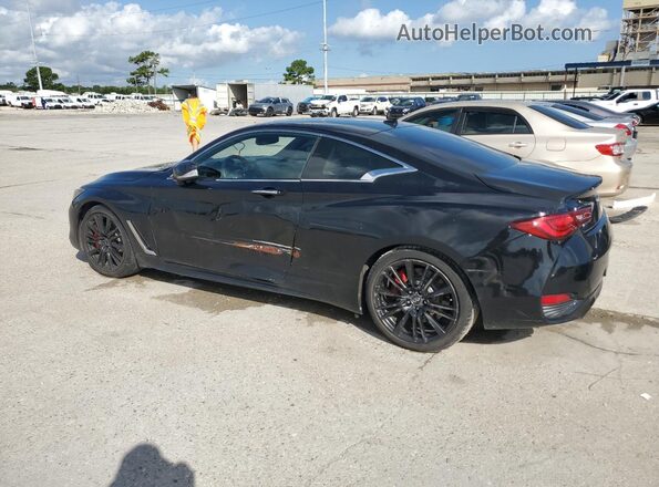 JN1EV7EL0KM290239 2019 INFINITI Q60 Black Rear left