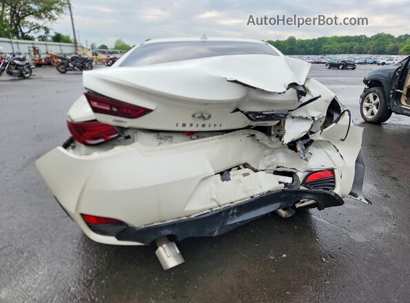 JN1EV7EL1JM390428 2018 INFINITI Q60 White Vista trasera