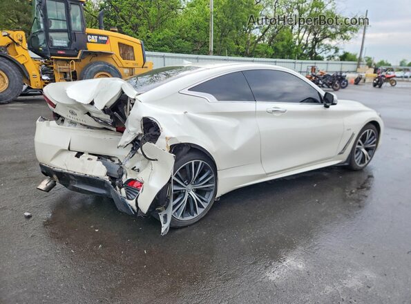 JN1EV7EL1JM390428 2018 INFINITI Q60 White Trasero derecho