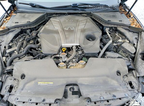 JN1EV7EL1JM392129 2018 INFINITI Q60 Черный Вид задней части салона