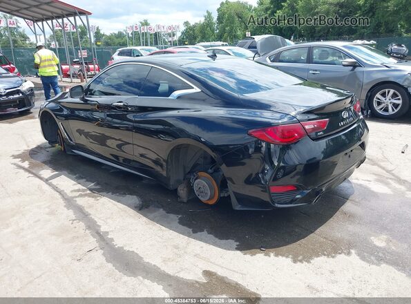 JN1EV7EL3KM290834 2019 INFINITI Q60 Black Հետևի ձախ