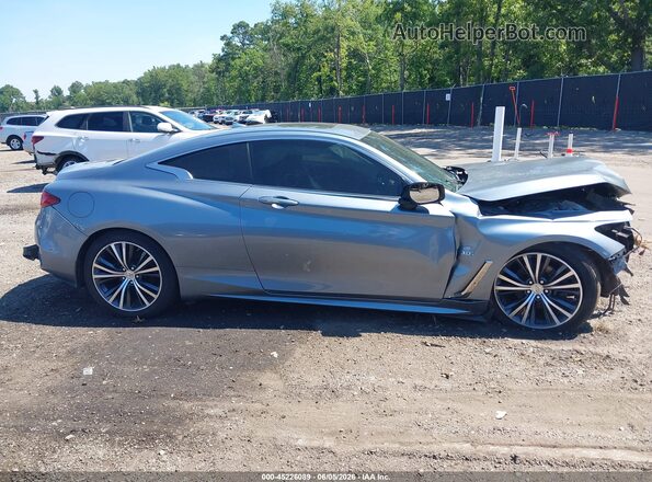 JN1EV7EL7JM391535 2018 INFINITI Q60 Gray Սալոնի հետևի տեսք