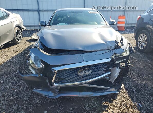 JN1EV7EL9KM291244 2019 INFINITI Q60 Gray Widok z przodu