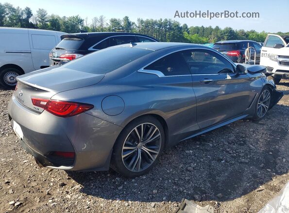 JN1EV7EL9KM291244 2019 INFINITI Q60 Gray Tył prawy