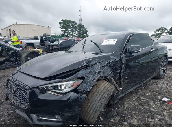JN1EV7JK9MM410197 2021 INFINITI Q60 Black Դիմացի տեսք