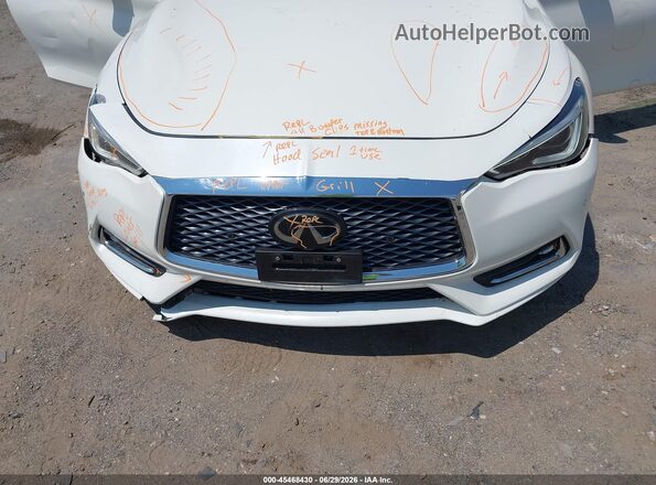 JN1EV7KL6MM470218 2021 INFINITI Q60 White Widok z przodu