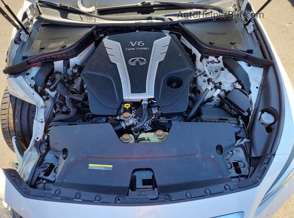 JN1FV7AP0GM420671 2016 INFINITI Q50 White უკანა სალონის ხედი