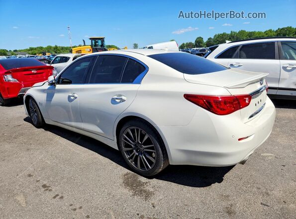 JN1FV7AP0GM420671 2016 INFINITI Q50 White უკანა მარცხენა