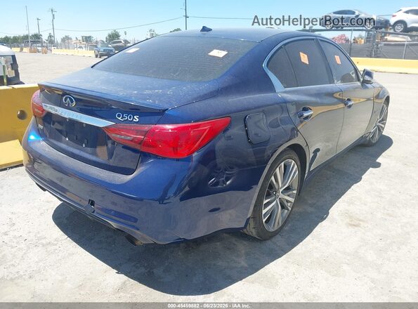 JN1FV7AP2HM850414 2017 INFINITI Q50 Dark Blue Trasero derecho