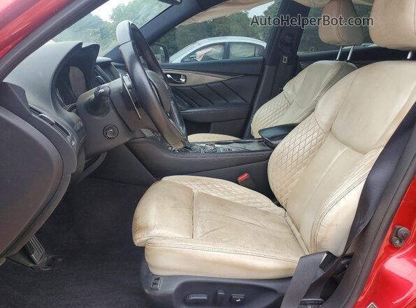 JN1FV7AP2LM630070 2020 INFINITI Q50 Red წინა სალონის ხედი