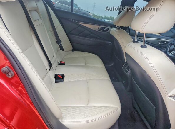 JN1FV7AP2LM630070 2020 INFINITI Q50 Red უკანა სავარძლების ხედი