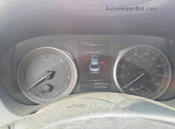 JN1FV7AP2LM630070 2020 INFINITI Q50 Red ხელსაწყოთა პანელის ხედი