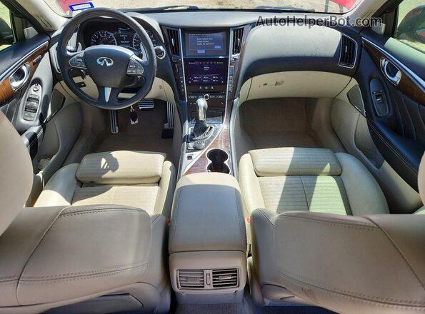 JN1FV7AP3HM850342 2017 INFINITI Q50 Красный 