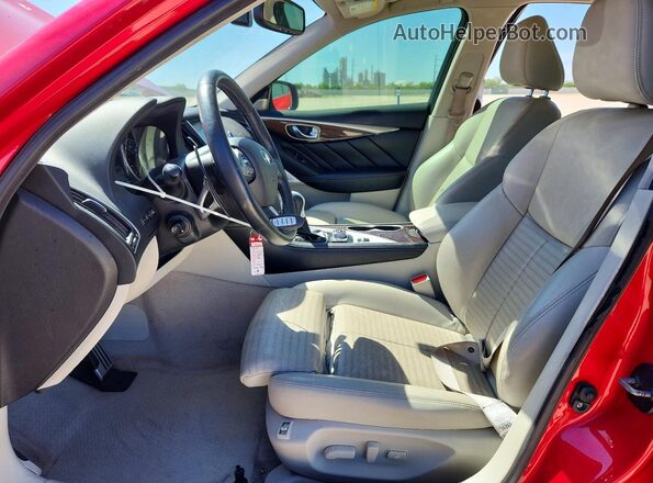 JN1FV7AP3HM850342 2017 INFINITI Q50 Красный 