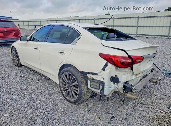 JN1FV7AP4JM461635 2018 INFINITI Q50 White Задня ліва чверть