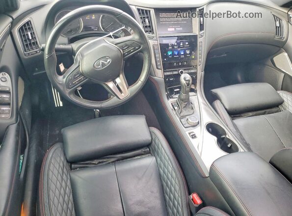 JN1FV7AP4JM461635 2018 INFINITI Q50 White Вид панелі приладів
