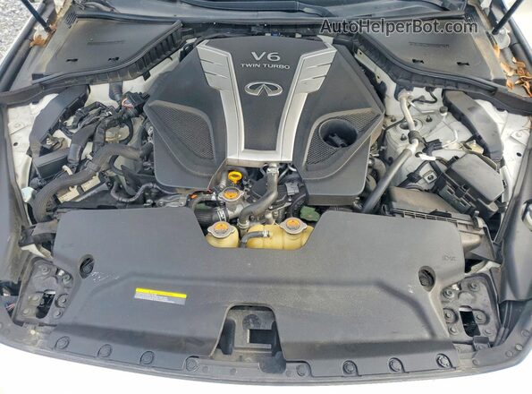 JN1FV7AP4JM461635 2018 INFINITI Q50 White Вид задньої частини салону