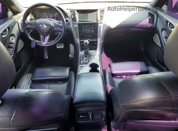 JN1FV7AP5LM630144 2020 INFINITI Q50 Gray Առջևի վահանակի տեսք