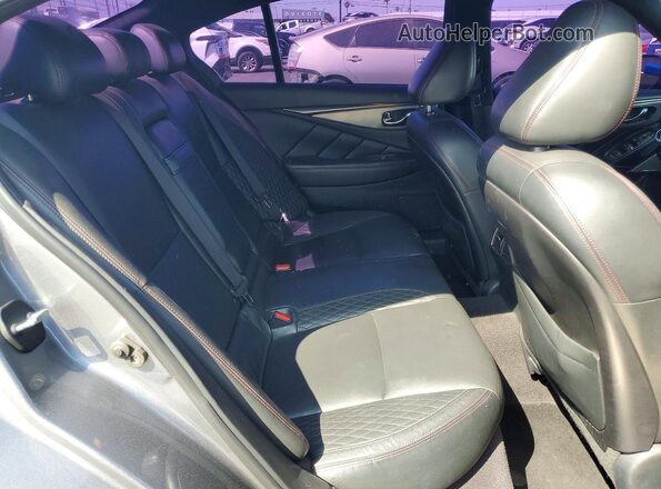 JN1FV7AP5LM630144 2020 INFINITI Q50 Gray Հետևի նստատեղերի տեսք