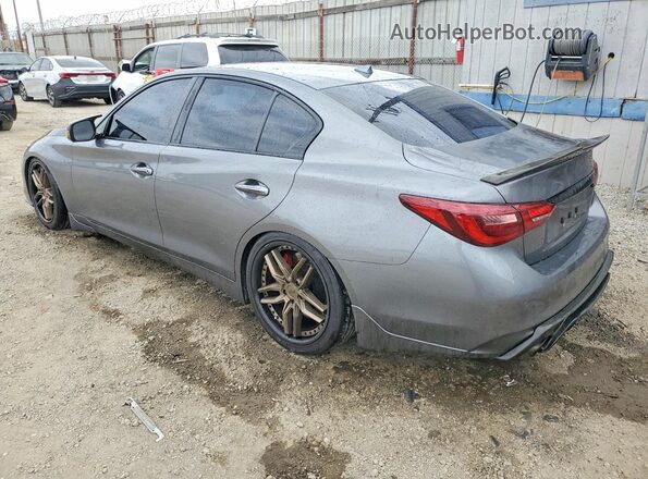 JN1FV7AP7JM460561 2018 INFINITI Q50 Gray Задня ліва чверть