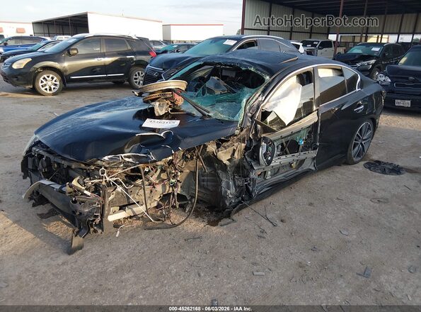 JN1FV7AP7KM760179 2019 INFINITI Q50 Black Vista tres cuartos delantera izquierda